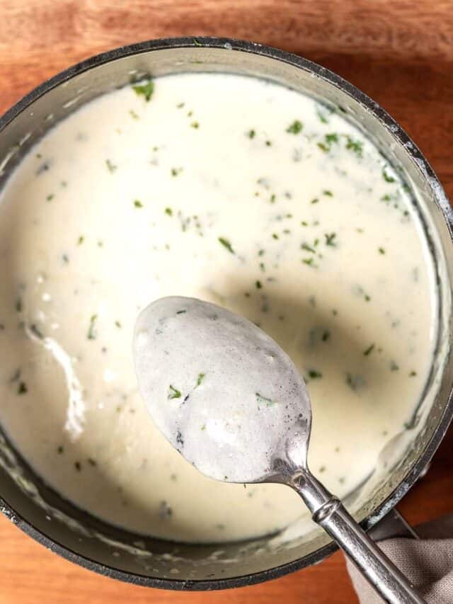 Creamy Garlic White Sauce