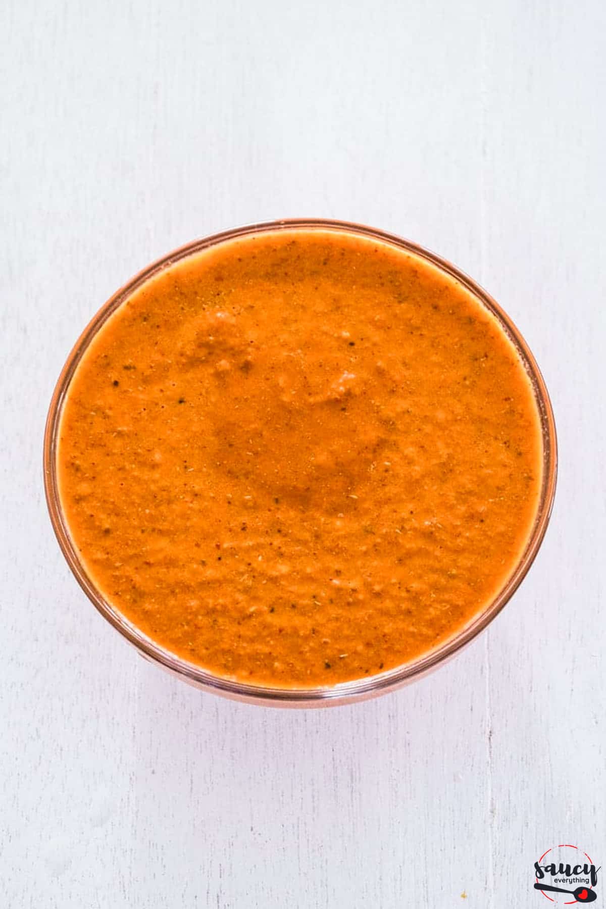 Peri Peri sauce mixed in a bowl