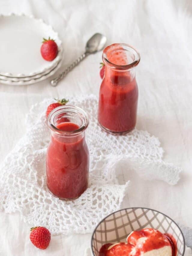 The Best Strawberry Sauce