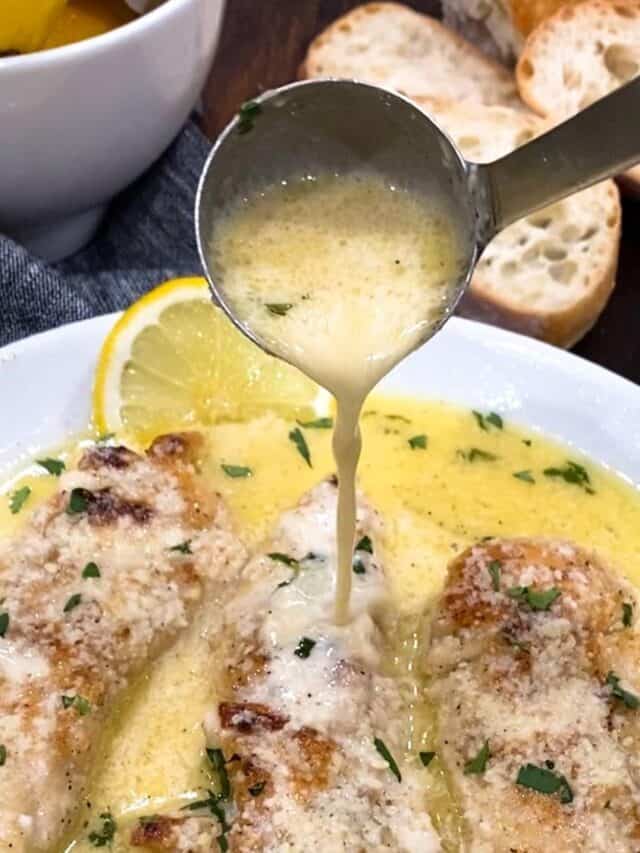 Creamiest Lemon Butter Sauce