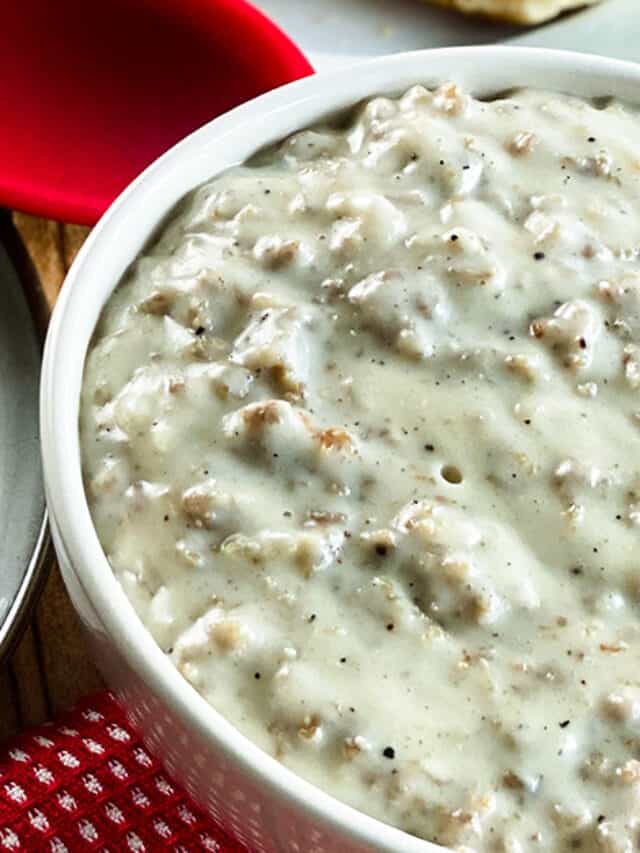 Sausage Gravy in the Instant Pot